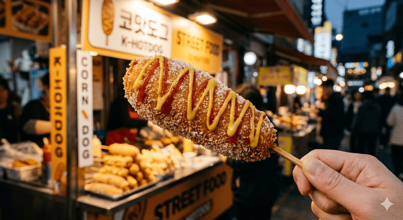 Korean-Style Corn Dog (K-Hotdog)