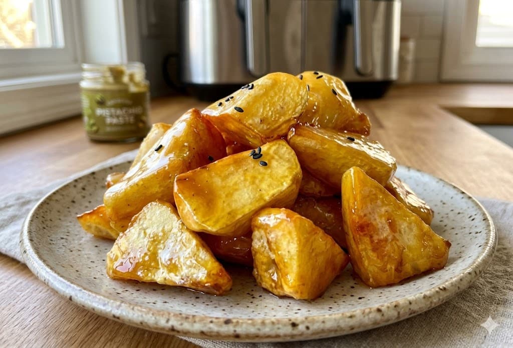 Goguma Mattang (Candied Sweet Potatoes)