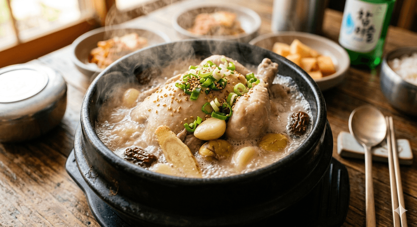 Ginseng Chicken Soup (Samgyetang)