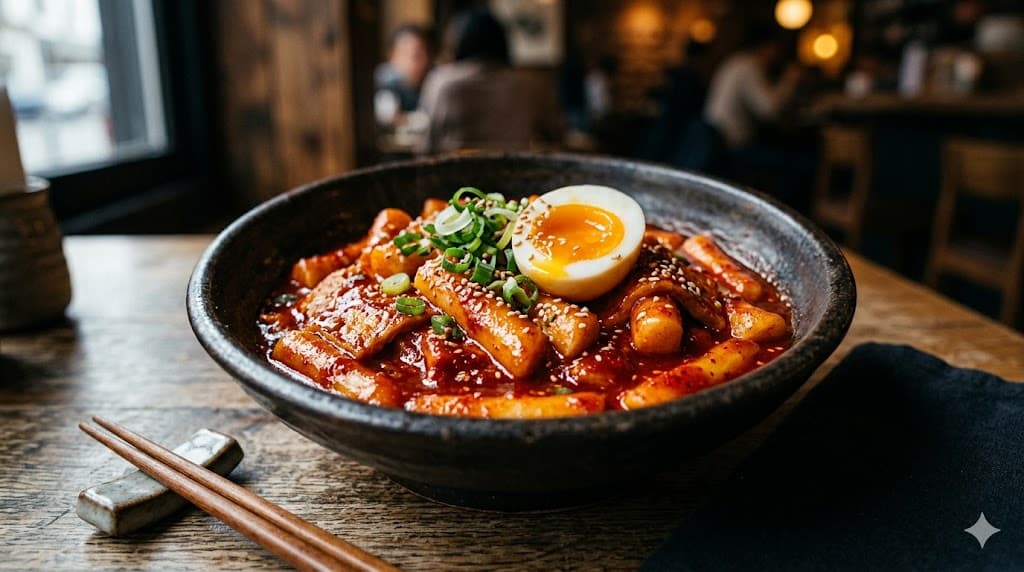Tteokbokki (Spicy Rice Cakes)