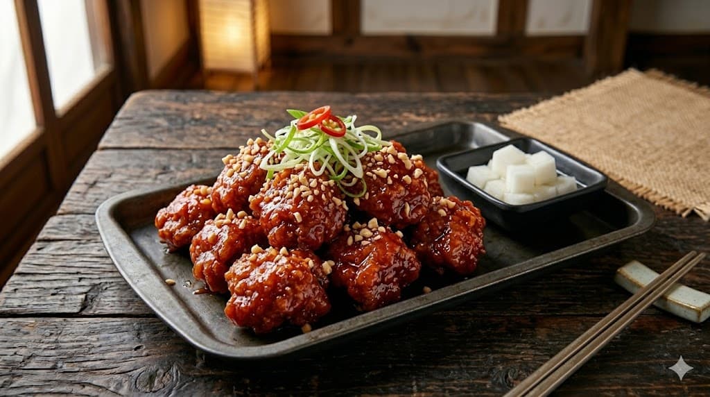 Yangnyeom Chicken (Korean Fried Chicken)