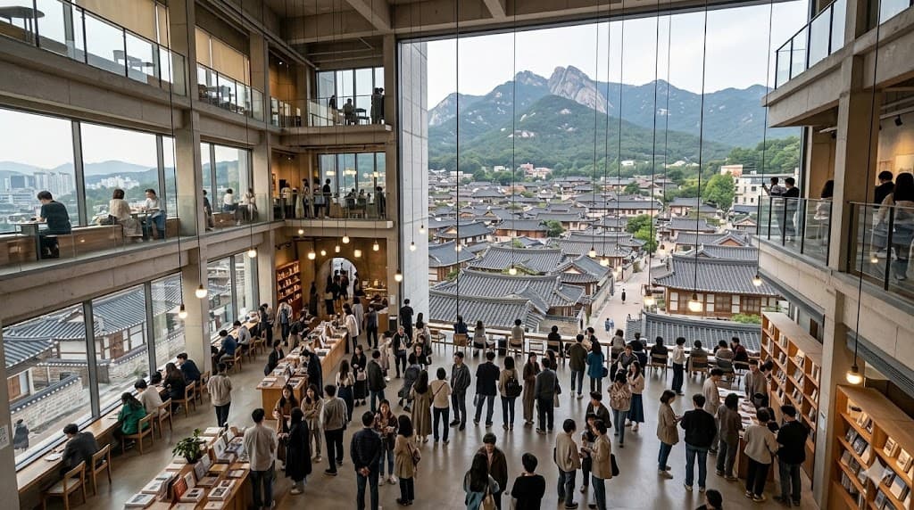 1in 1jan: The Best Bird's Eye View of Eunpyeong Hanok Village