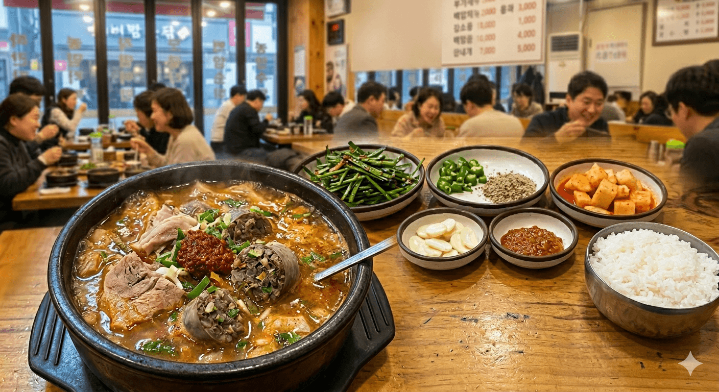 Nongmin Baegam Sundae: The Legend of Seoul’s Top 3 Blood Sausage Soups