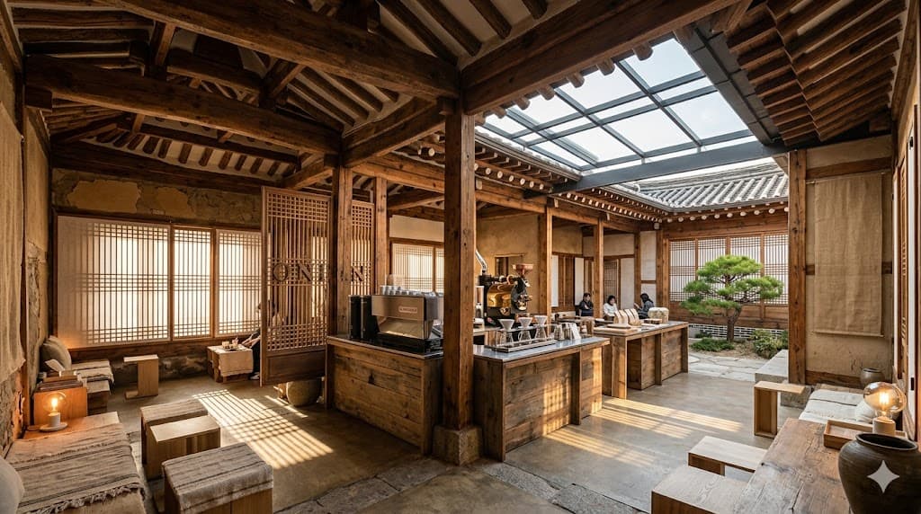 Cafe Onion Anguk: Tradition Meets Coffee