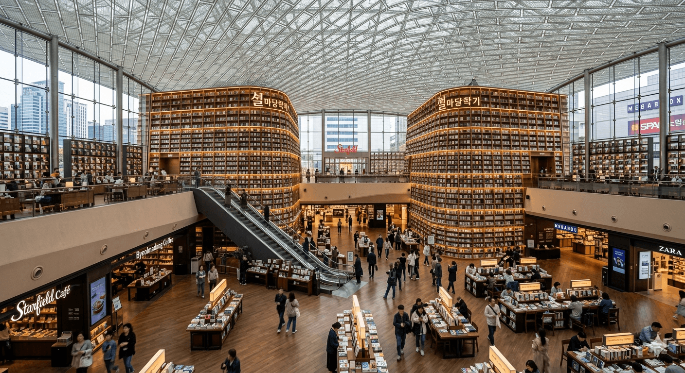 Starfield COEX Mall: A Futuristic Underground Cultural Landmark