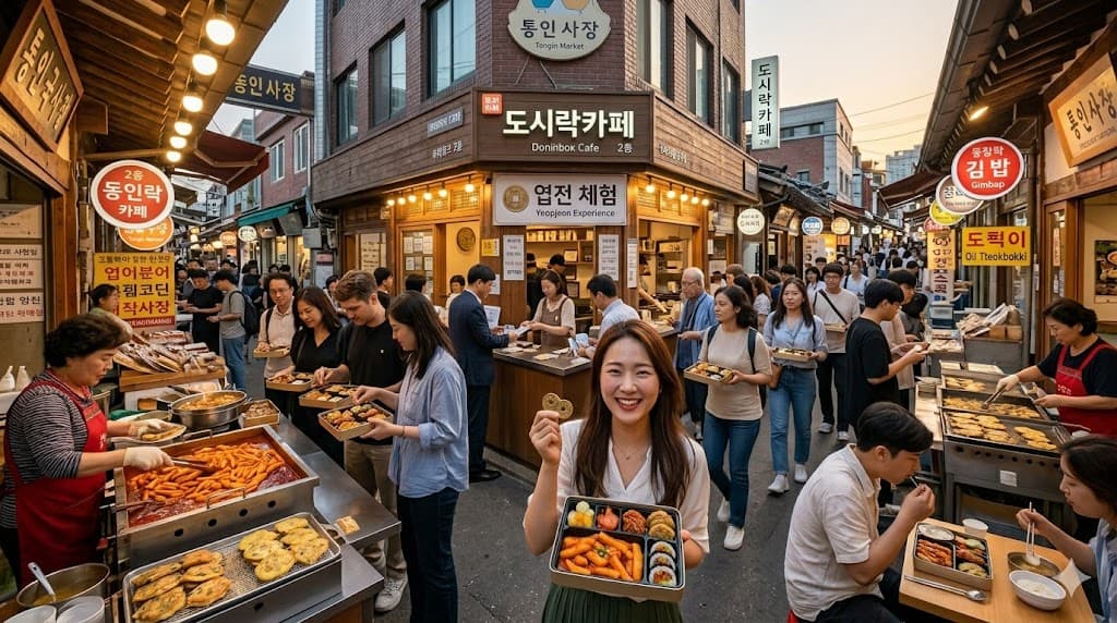 Tongin Market: The Retro "Yeopjeon" Lunchbox Experience